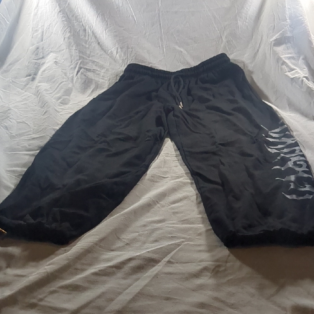 Kids Black Jogger Pants